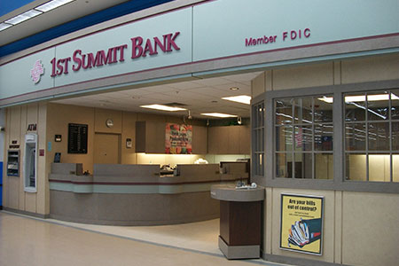 1ST SUMMIT BANK Johnston Walmart Office