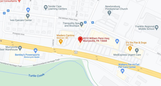 Map of Murrysville 1ST SUMMIT BANK office
