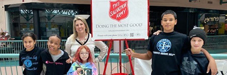1st summit employees volunteering in the community