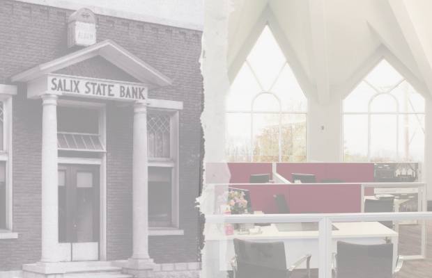 Salix State Bank and 1st Summit Bank 100 years later