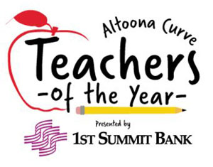 1ST SUMMIT BANK presents the teacher of the year award