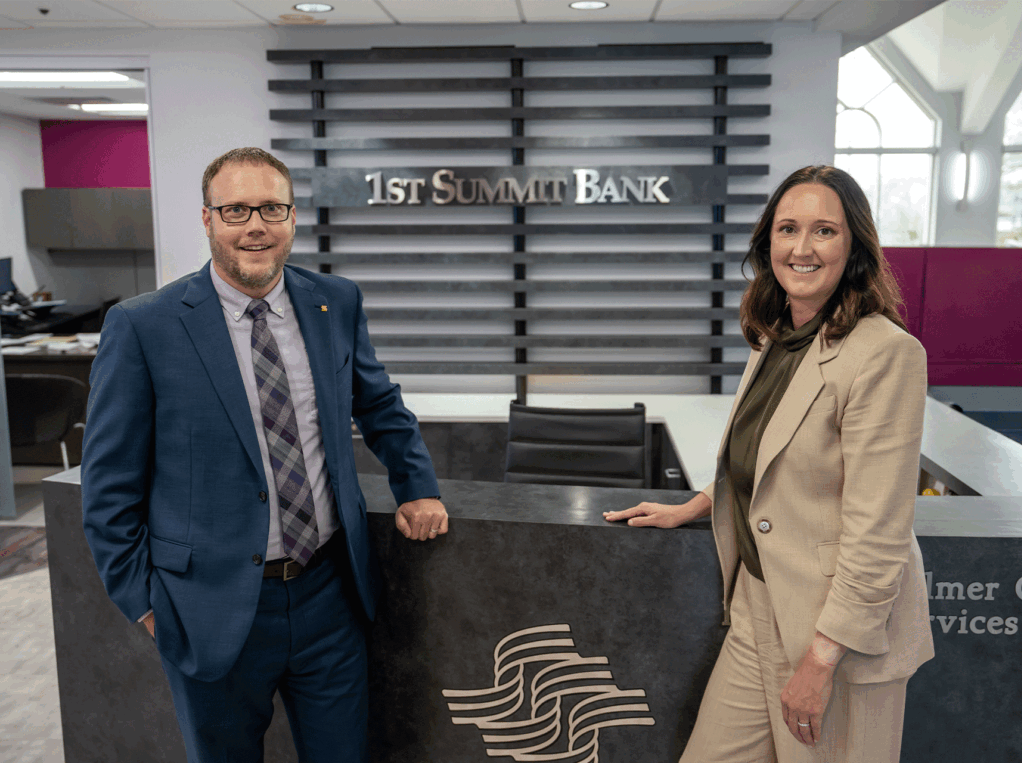 1st Summit Bank Joe Kelly and Allison Johnson